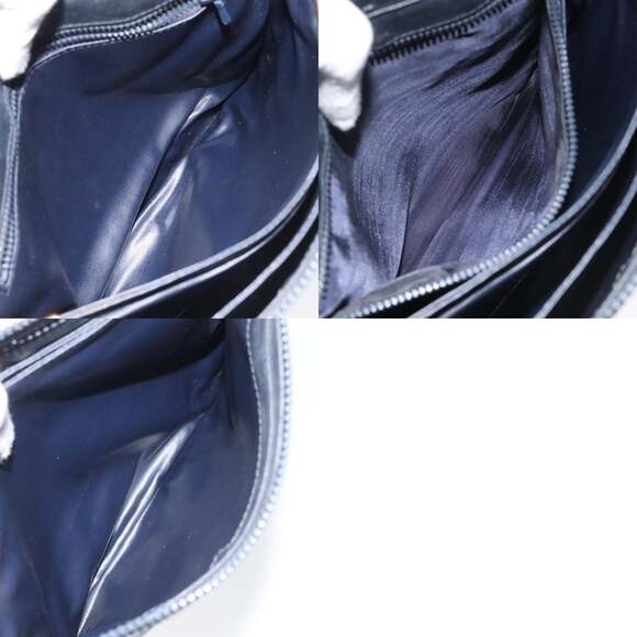 CELINE C Sulky Shoulder Bag Canvas Navy - Picture 13 of 13